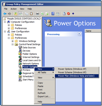 How to use Group Policy Preferences to manage Windows Power Plans