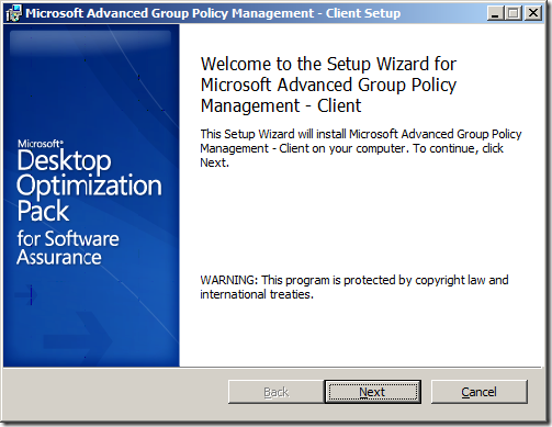 How to install and use Advanced Group Policy Management (a.k.a AGPM) v4