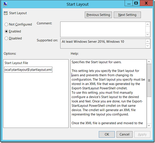 How to use Group Policy to configure the Taskbar in Windows 10